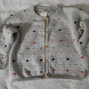 Baby girl H&M cardigan